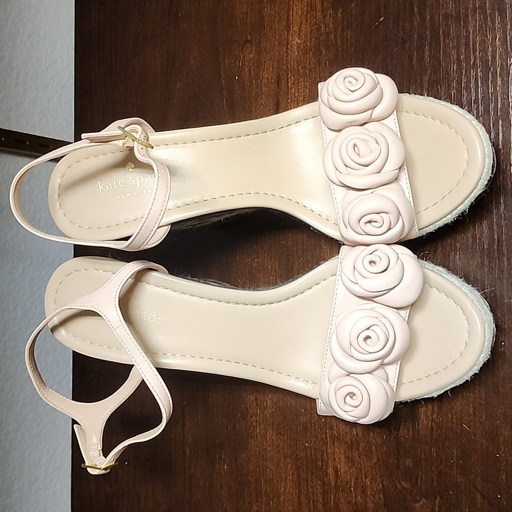 Kate Spade rosette espadrilles